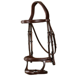 Dyon New English Collection Bridle double noseband brown