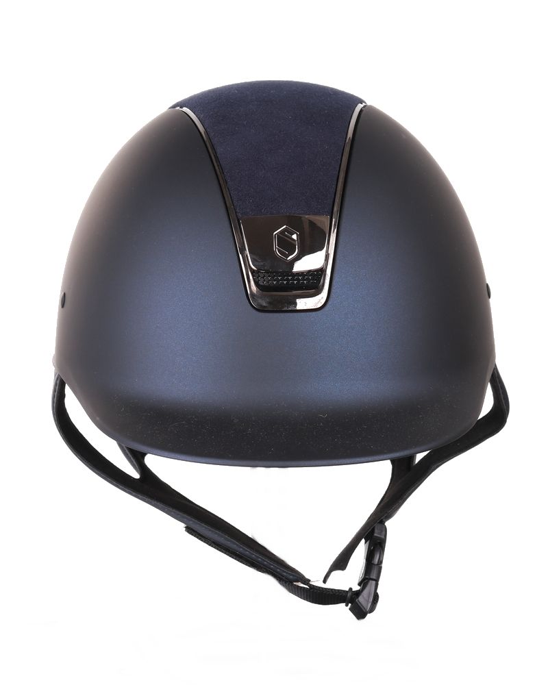 Samshield Shadowmatt alcantara top riding helmet Navy