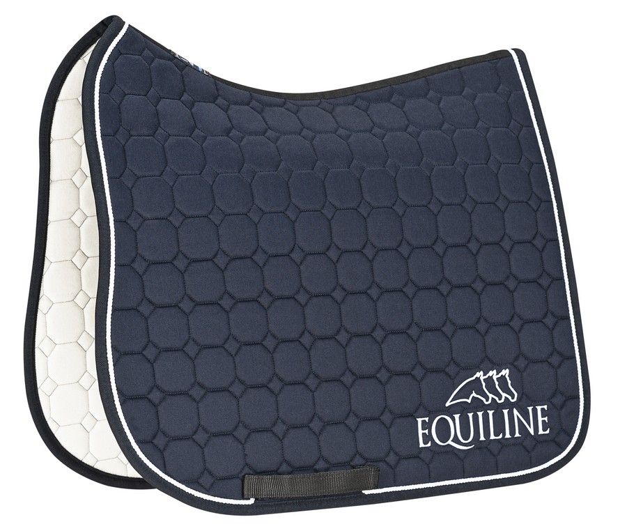 Equiline Saddle Pad Outline Jumping Navy