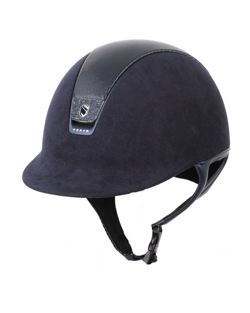 Samshield Premium Riding Helmet Shimmer Crystal Navy