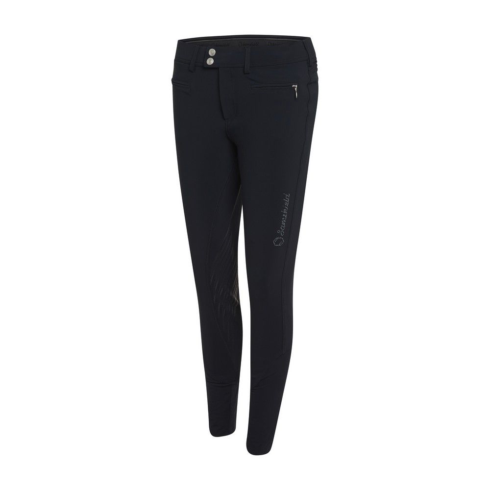 Samshield Riding Breeches Knee Grip Ladies Adele Winter Navy TT