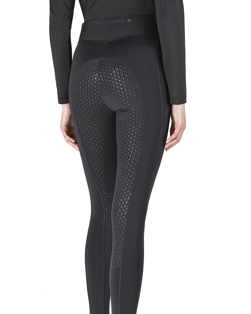 Equiline riding tights full grip ladies Gulf Black