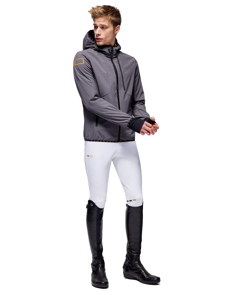 RG Riding Breeches Knee Grip Men White