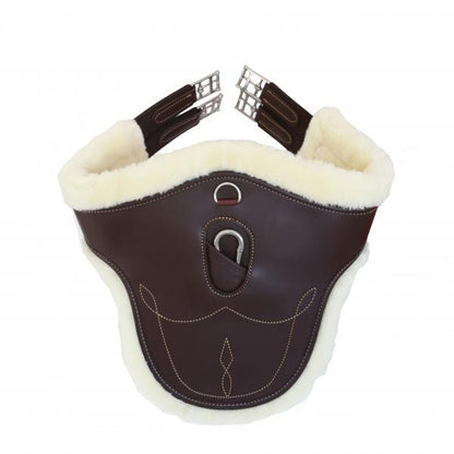 Kentucky Horsewear springsingel met buikflap wol - equi-exclusive