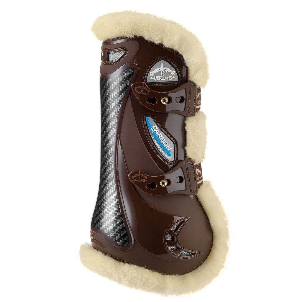 Veredus Tendon Boots Carbon Gel Vento Save the Sheep brown