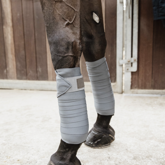 Kentucky Horsewear Repellent Working Bandages grey
