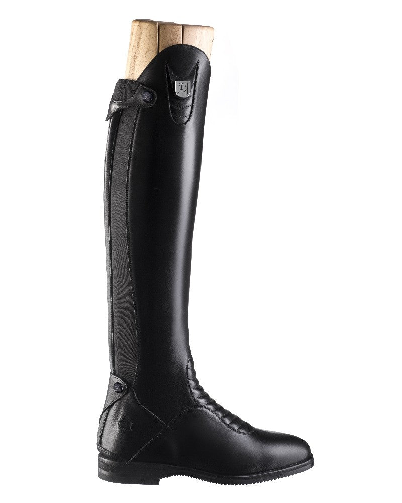 Tucci riding boots calf leather Harley black size 46