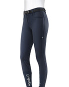 Eqode rijbroek dames knie-grip Delma Blauw Navy
