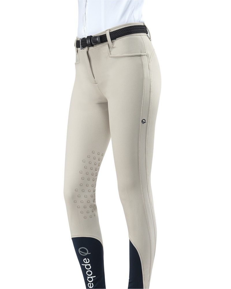 Eqode rijbroek dames knie-grip Delma Beige Beige