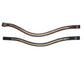 LJ Leathers clincher wave browband Brown