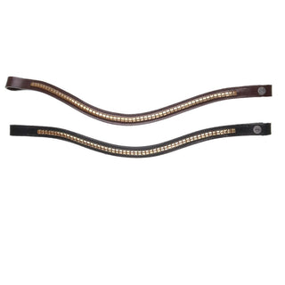 LJ Leathers clincher wave browband Black