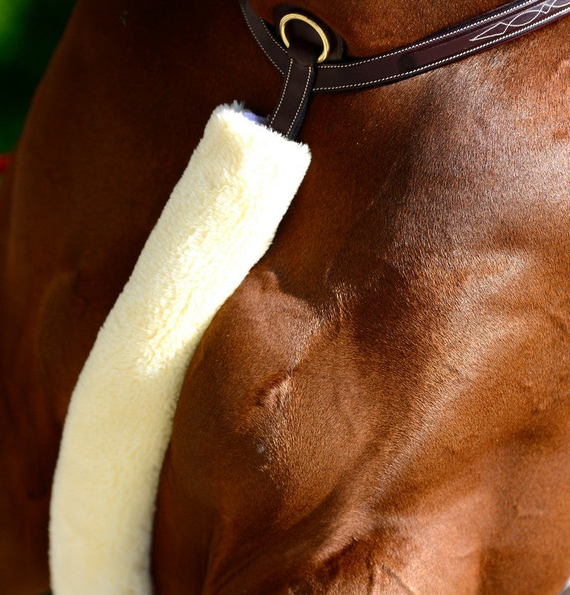 Kentucky Horsewear martingaalbeschermer wol bruin