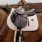 Kentucky Horsewear Saddlepad Wool Jumping Beige