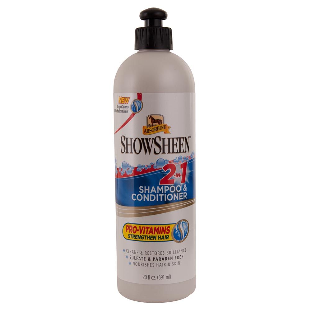 Absorbine Shampoo and Conditioner 2-in-1 ShowSheen 591 ml
