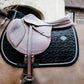 Kentucky Horsewear Saddle Pad Basic Velvet Dressage Black