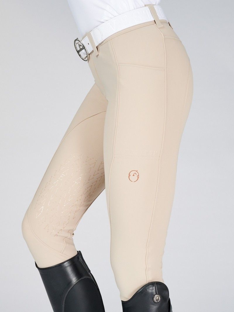 Vestrum ladies riding breeches knee grip Syracuse beige