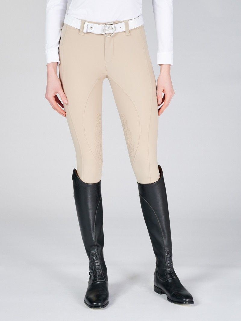 Vestrum ladies riding breeches knee grip Syracuse beige