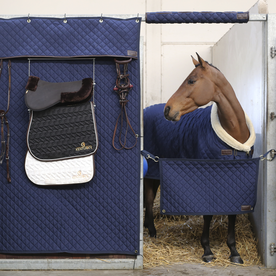 Kentucky Horsewear Stable Guard Diamond Quilt navy