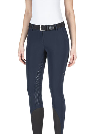 Equiline riding breeches ladies full grip Julik Navy