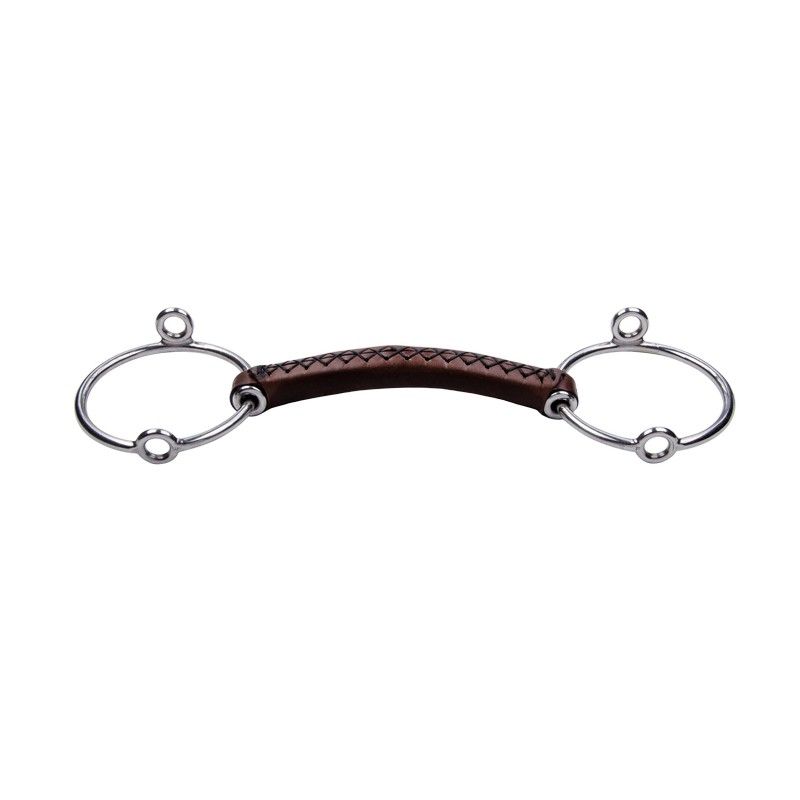 TRUST equestrian Leather Loose ring Gag