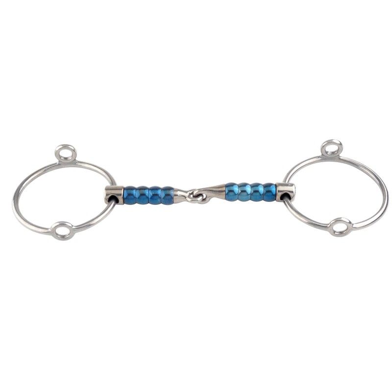 TRUST equestrian Sweet Iron Cherry Roller Loose ring Gag