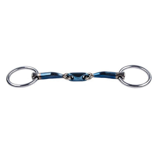 TRUST equestrian Sweet Iron Eliptical Loose ring Bradoon 12mm