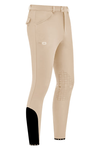 RG Riding Breeches Knee Grip Men Beige