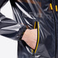 RG Waterproof Nylon unisex rain jacket grey