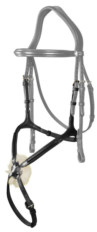 Dyon New English Collection figure 8 noseband Black