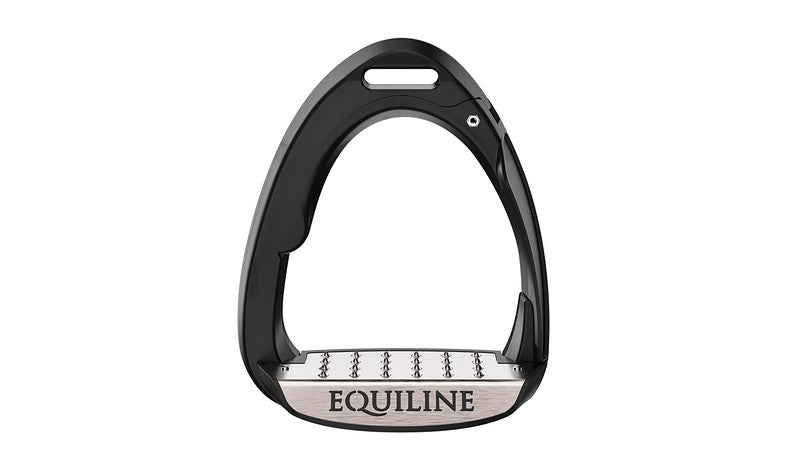 Equiline X Cel veiligheidsstijgbeugels Zwart Springen