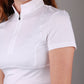 Equiline competition shirt short sleeves ladies Cellac White