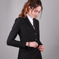 Samshield competition jacket Ladies Florida crystal fabric black tone on tone