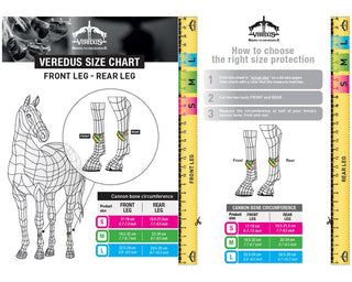 Veredus Tendon Boots Carbon Gel Vento Save the Sheep black